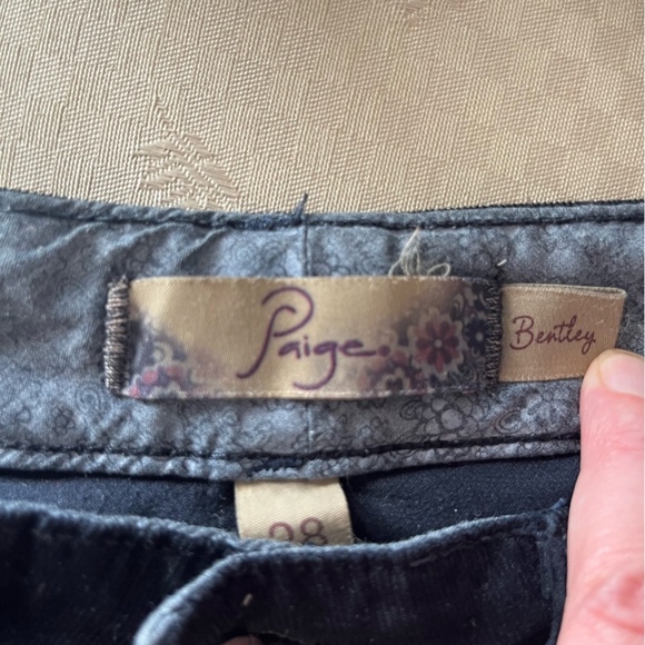 Paige Denim, never been worn, navy flare cords - Picture 5 of 6